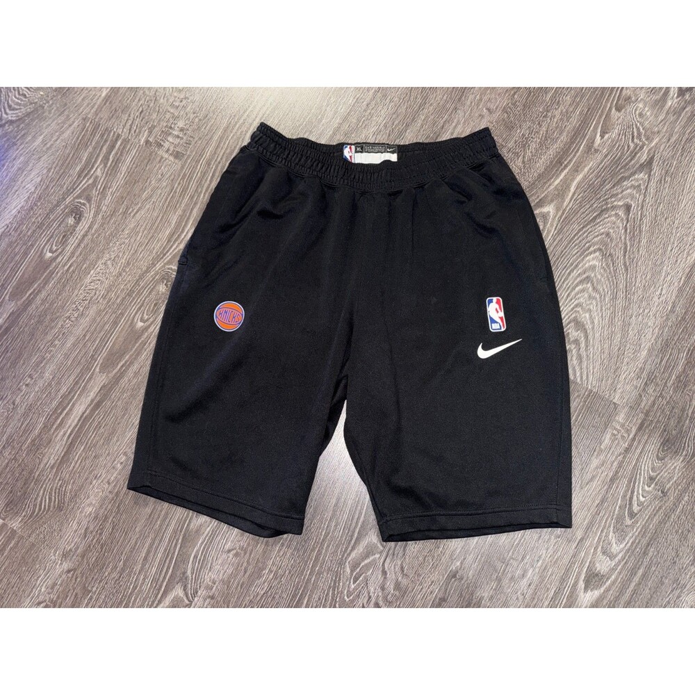 Mens XL Nike NBA New York Knicks Team Issued PE On-Court Practice Dri-FIT Shorts